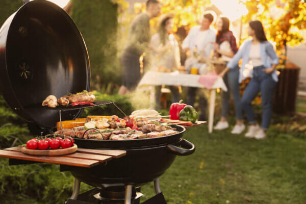 Grillen im Garten