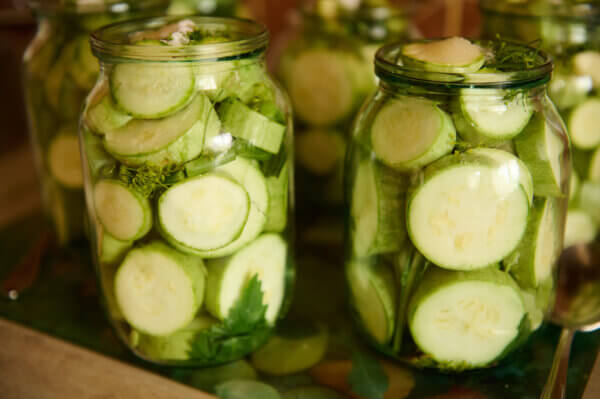 Zucchinis einkochen